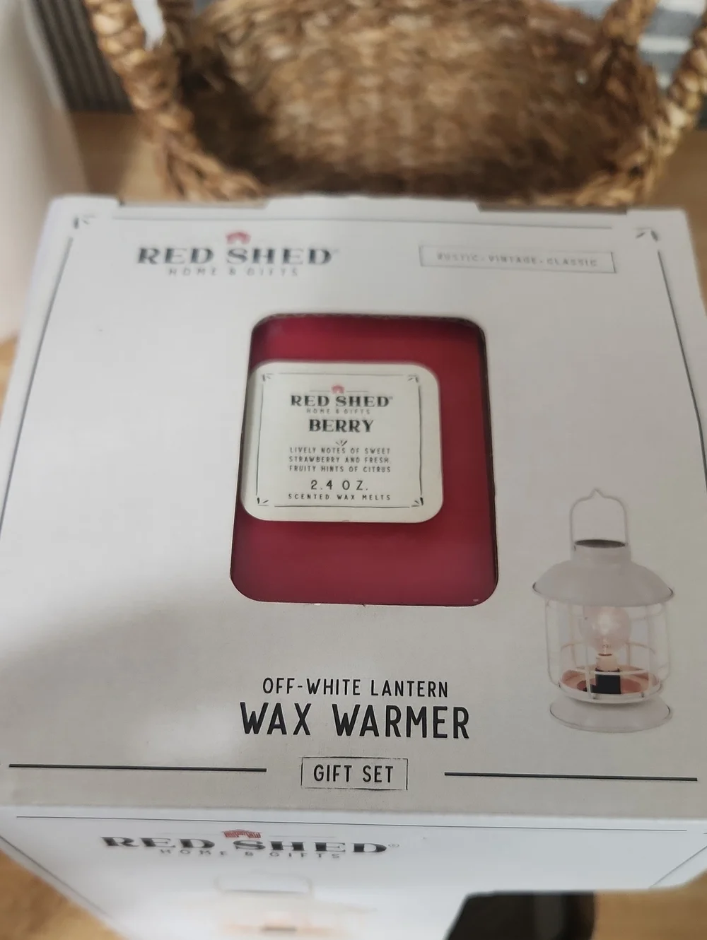 Red Shed Lantern Wax Warmer